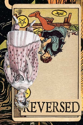 Reversed Eight of Pentacles Meanings - ⚜️ Cardarium ⚜️