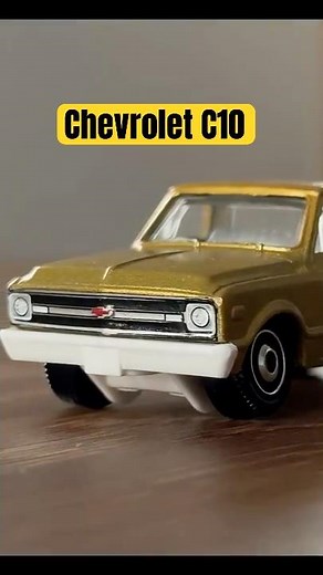 Mark unboxes 1:64 Chevrolet C10 Pickup Truck – classic diecast car