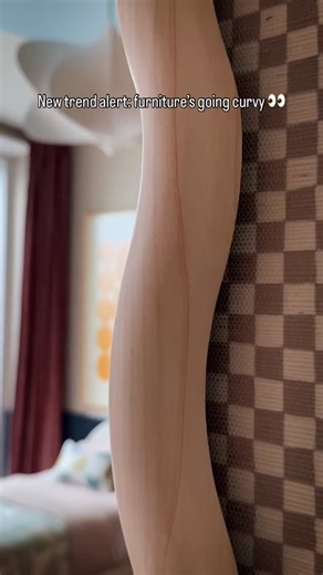 Curvy furniture has entered the chat. All over this year’s REAL SIMPLE Home, we noticed that the designers gravitated towards smooth, curvy lines — and we’re into it. P.S. If you’d like to tour the 2025 REAL SIMPLE Home in NYC, tap the link in bio for tickets! | Real Simple