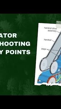 #Escalator troubleshooting and safety circuit and safety point check how to safety work in Escalator