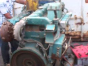 Volvo Penta TAMD 122a test run