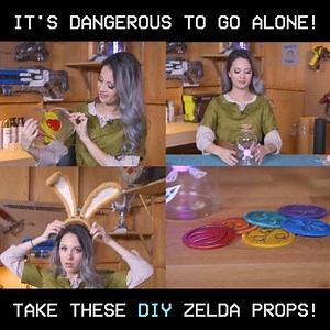 509K views · 6.3K shares | Make FOUR props from The Legend of Zelda! | AWE me | Facebook