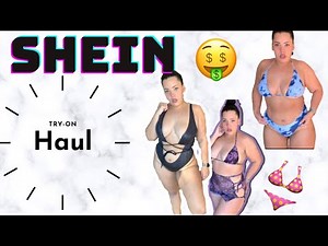 Huge SHEIN Swimsuit and Lingerie Try-On Haul! | Curve + Plus Size | Spring 2021