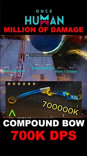 NEW COMBAT DEVIATION BEST COMBO COMPOUND BOW BUILD 700K DPS - ONCE HUMAN