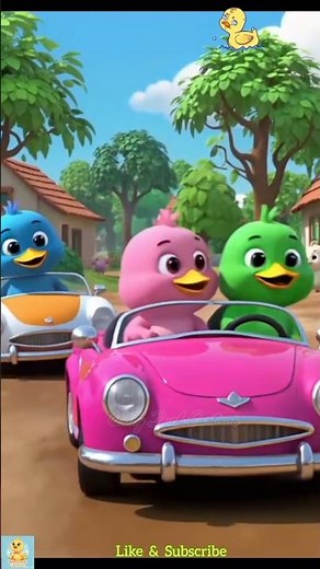 Cute Ducklings Go on a Road Trip – Colorful Animal Cartoon for Toddlers #babyduckcartoons #cartoon