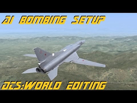 DCS World Editor - AI Bombing Setup