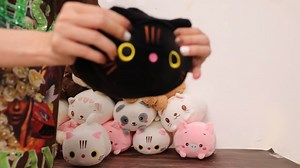 Watch cute cat plush on Amazon Live