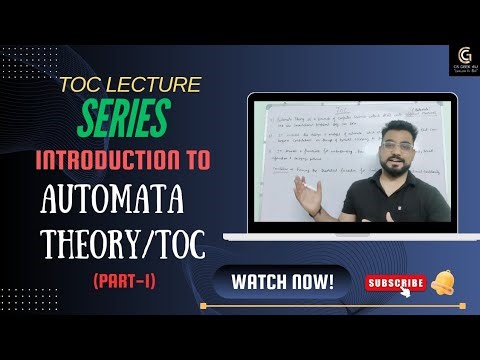 INTRODUCTION TO TOC/ AUTOMATA THEORY( Part - 1)