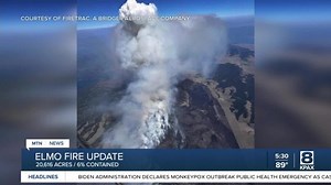 Elmo Fire grows to 20,616 acres, 6% contained