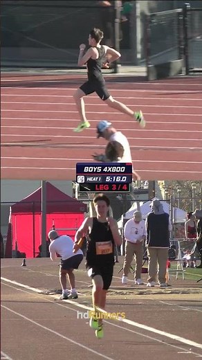 Chino Hills got the meet record at Winter Champs!! ￼Boys 4x800 Relay!!!