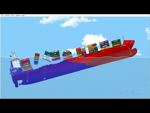 Sinking Cargo Ship - Floating Sandbox
