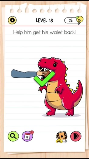 Brain Test:Tricky Puzzles level 18