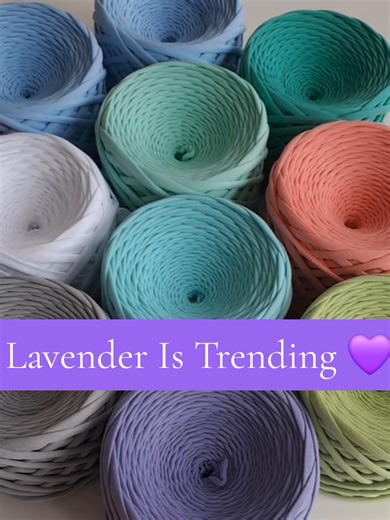 Lavender mood loading… 💜🌸 From fabric to yarn — watch how our lavender T-shirt yarn is born. Soft, fresh, and full of spring vibes, this shade is already becoming a favourite in your orders. Spring tones are officially in 💐 Perfect for crochet bags, baskets, home decor and cosy handmade projects. Ready to create something beautiful? #tshirtyarn #crochetyarn #lavenderyarn #springvibes #crochetaddict