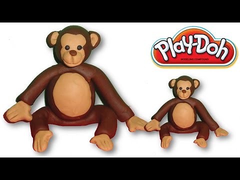 How to make a Monkey from Play Doh