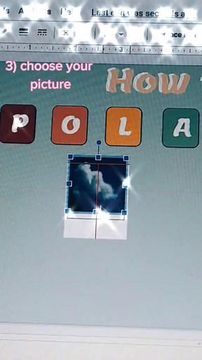 How to Create a Polaroid Picture on Google Slides