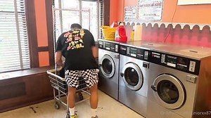 Juniorxx87, Greu28 (Greudyn Pena) and Miguel Rey bang in the laundry room