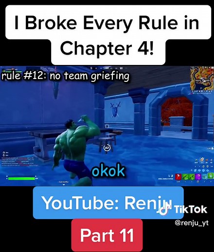 Breaking Rules in Fortnite - Chapter 4 Teaming Shenanigans