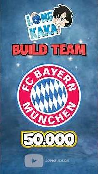 BUILD TEAM BAYERN 50,000 BILLION BP – MAX PING, MAX FIRE! | LONG KAKA FCO #fconline #fo4 #fco