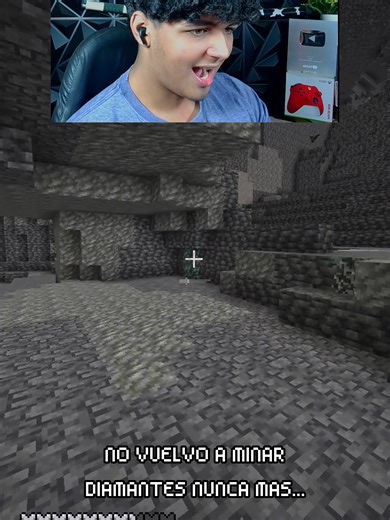 NO VUELVO A MINAR DIAMANTES NUNCA MAS... QUE DIOS LOS BENDIGA.... #Minecraft #minecrafters #minecraftbedrock #minecraftmemes #Humor#jesus #jesuslover