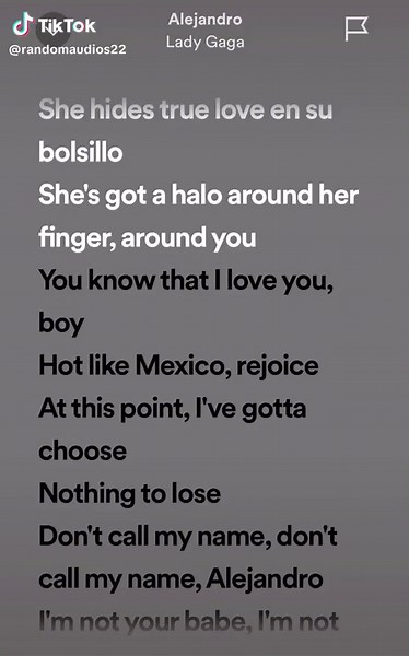 Alejandro #fyp #fypシ #audios #edit #sounds #ladygaga | alejandro lady gaga