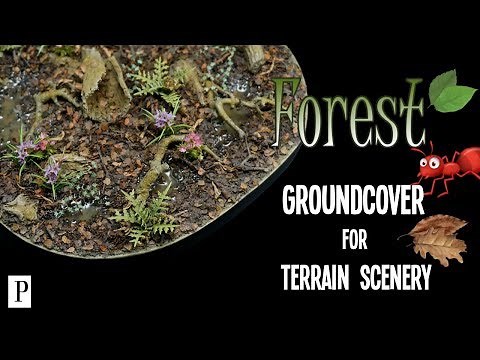 How To Make Realistic Forest Groundcover For Terrain Scenery