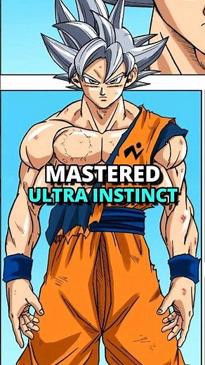 Goku All Ultra Instinct Forms in Dragon Ball #dbs #dbz #goku