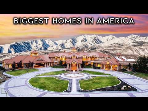 Touring ONE OF THE BIGGEST HOMES in AMERICA