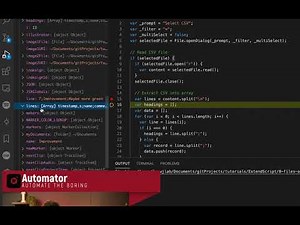 Reading CSV's Using Adobe Extend Script