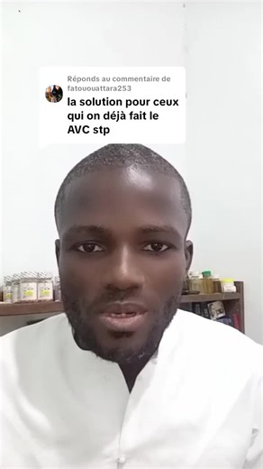 Réponse à @fatououattara253 Voici la solution si vous avez déjà eu un AVC #avc #crise