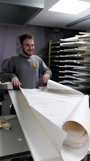 1.3K views | Wrapping doors in a luxurious white marble! 懶 #kitchenwrap #kitchenwrapping #homedecor #kitchendesign #smallbusiness | Wrap Co. Group | Facebook