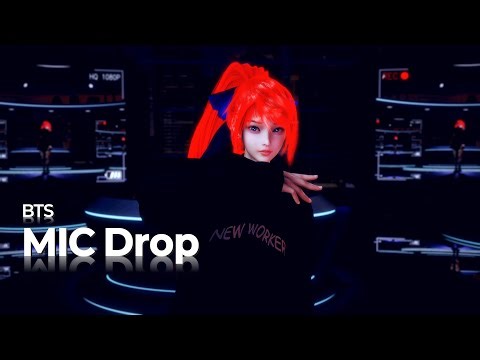 【MMD/4k Animation】 MIC Drop