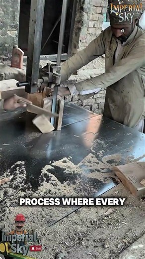 How Industrial Band Saws Cut Curved Wood Blocks With Extreme Precision!