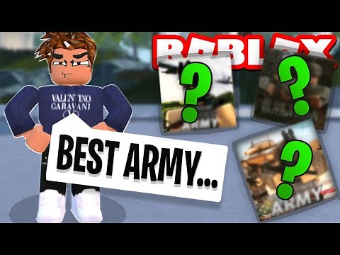 I Found the BEST Army Game on Roblox
