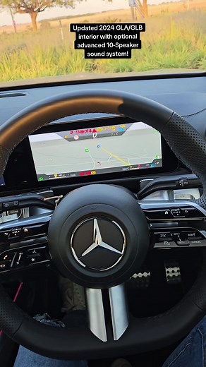 2024 GLA/GLB Updated Interior with Advanced Sound System