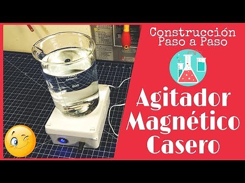 HOW TO BUILD A MAGNETIC STIRRING MIXER | CHEMISTRY LAB | DIY