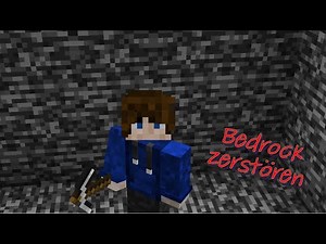 Minecraft Tutorial - Bedrock zerstören