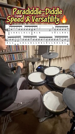 Paradiddle-Diddle Chops & Fills 🔥 | スピードと汎用性が最強！万能ルーディメントの使い方