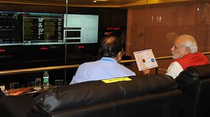 PM witnesses historic successful insertion of Mars Orbiter Mission into Martian orbit