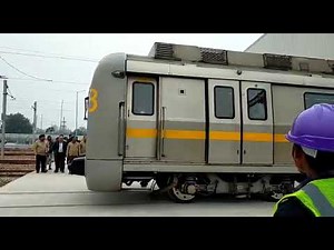 Metro trials badli depot
