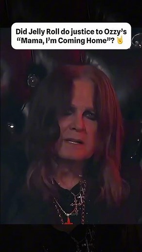 Did Jelly Roll Do Justice to Ozzy’s “Mama, I’m Coming Home”? 🤘 #JellyRoll #OzzyOsbourne #Rock