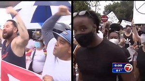 BLM activists question equal exercise of Florida protest law - WSVN 7News | Miami News, Weather, Sports | Fort Lauderdale