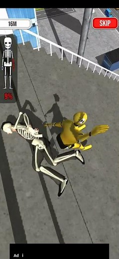 Falling Art Ragdoll Simulator Gameplay (iOS, Android) 🚗💨 Ragdoll Madness!
