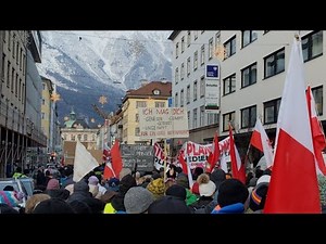 Über 20.000 Menschen bei der Corona Demo in Innsbruck!