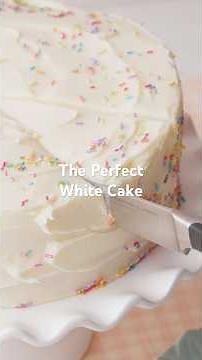 The Perfect White Cake 🍰