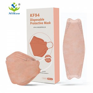 [Hot Item] Kf94 Fish Mask 4 Layer Kf94mask Korea Disposable Face Colored 10PCS Adult Kf 94 Tapabocas Kf94 Facemask Kf 94mask