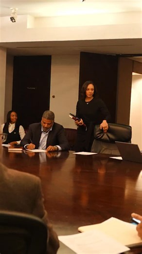 Today marked a powerful moment for Detroit as Mayor Mary Sheffield convened her first cabinet meeting. A new chapter is underway, the work continues, and together we will rise higher. #DreamBigRiseHigher | City of Detroit Government