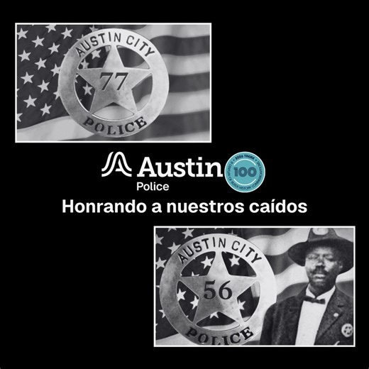 Today we pause to remember Officers John Gaines and Tom Allen. In the early 1900s, these officers were among the first Black men to serve with Austin Police. We carry their stories forward as a reminder of the ultimate sacrifice made in service to our city. We will never forget. .... Hoy hacemos una pausa para recordar a los oficiales John Gaines y Tom Allen. A principios del siglo XX, estos oficiales fueron de los primeros hombres afrodescendientes en servir en la Policía de Austin. Recordamos 