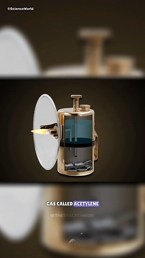 This is a Carbide Lamp 🤯 Carbide Lamp, Acetylene Lamp, Calcium Carbide Lamp, Mining Lamp, Historical Lighting, Science Experiments, Chemistry Demonstrations, Portable Lighting, Industrial Lighting, Vintage Lighting, Chemical Reactions, Acetylene Gas, Calcium Carbide Reactivity, Lamp History, Science Education Resources #science #sciencefacts #reels #reelitfeelit #reelsinstagram #trendingreels | Thespacethnow