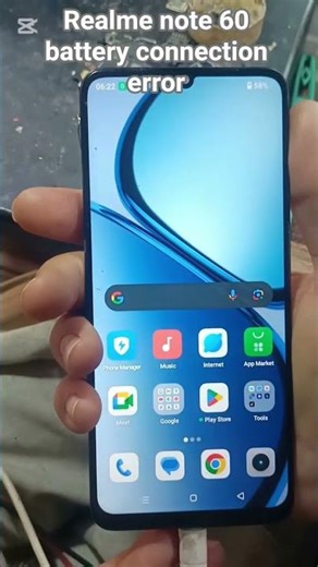 Realme Note 60 Battery Connection Error #realmenote60 #realmenote70t #realmenote50 #realmenote60x