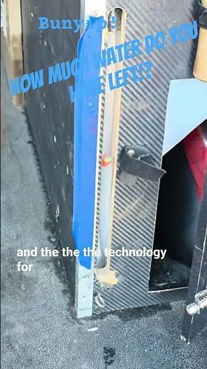 Also called a Bunyip! A clear tube for water tank level indicator on my van